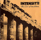 cd-singel pappersfodral: Intensity: The ruins of our future