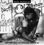 cd: GG Allin: Doctrine Of Mayhem