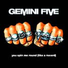 cd-singel: Gemini Five: You spin me round (like a record)