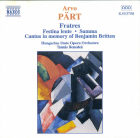 cd: Arvo Pärt: Fratres